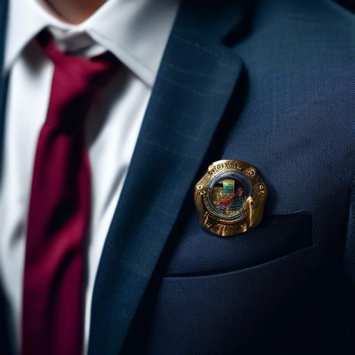 Understanding Lapel Pin Placement on a Suit Jacket