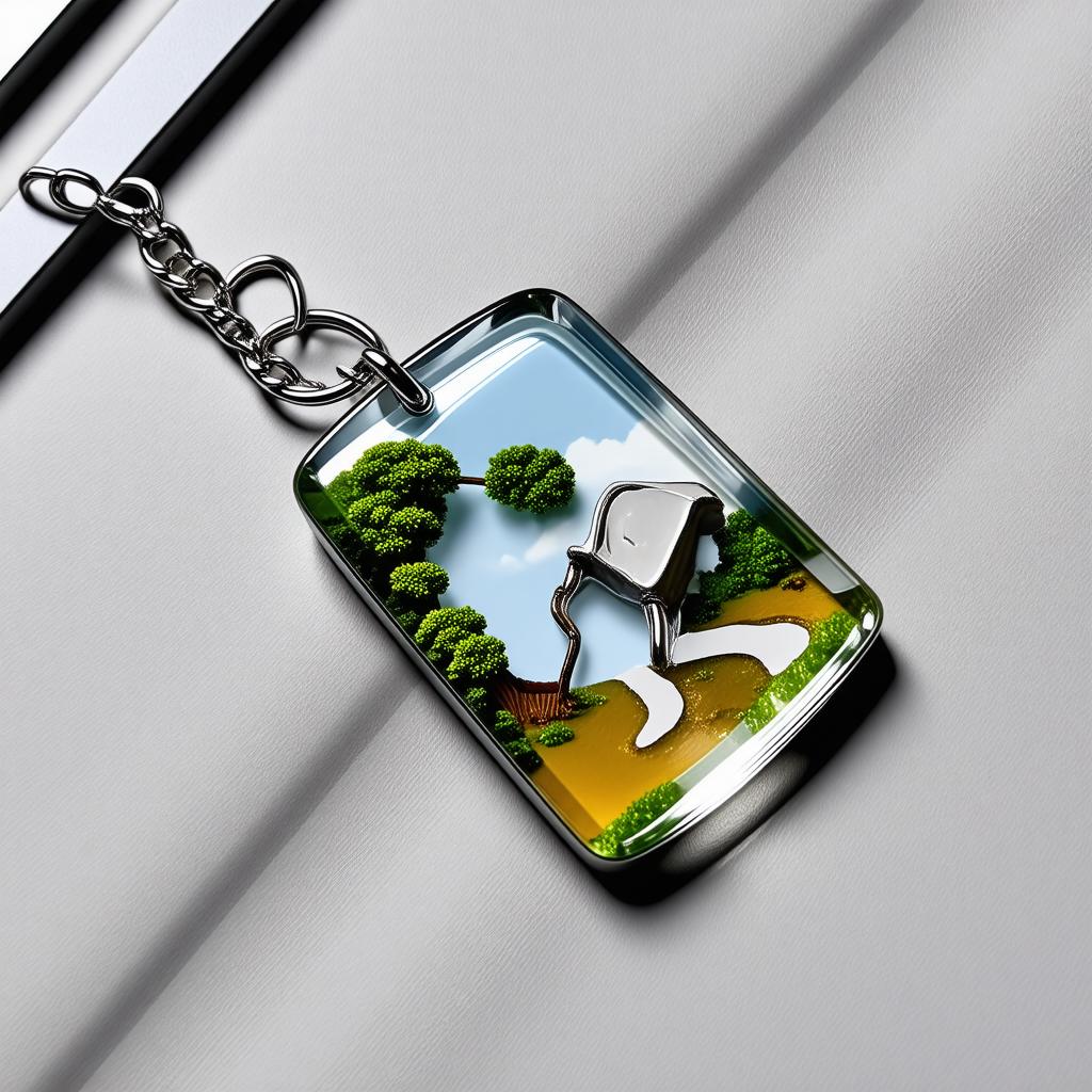 How to make a resin keychain?