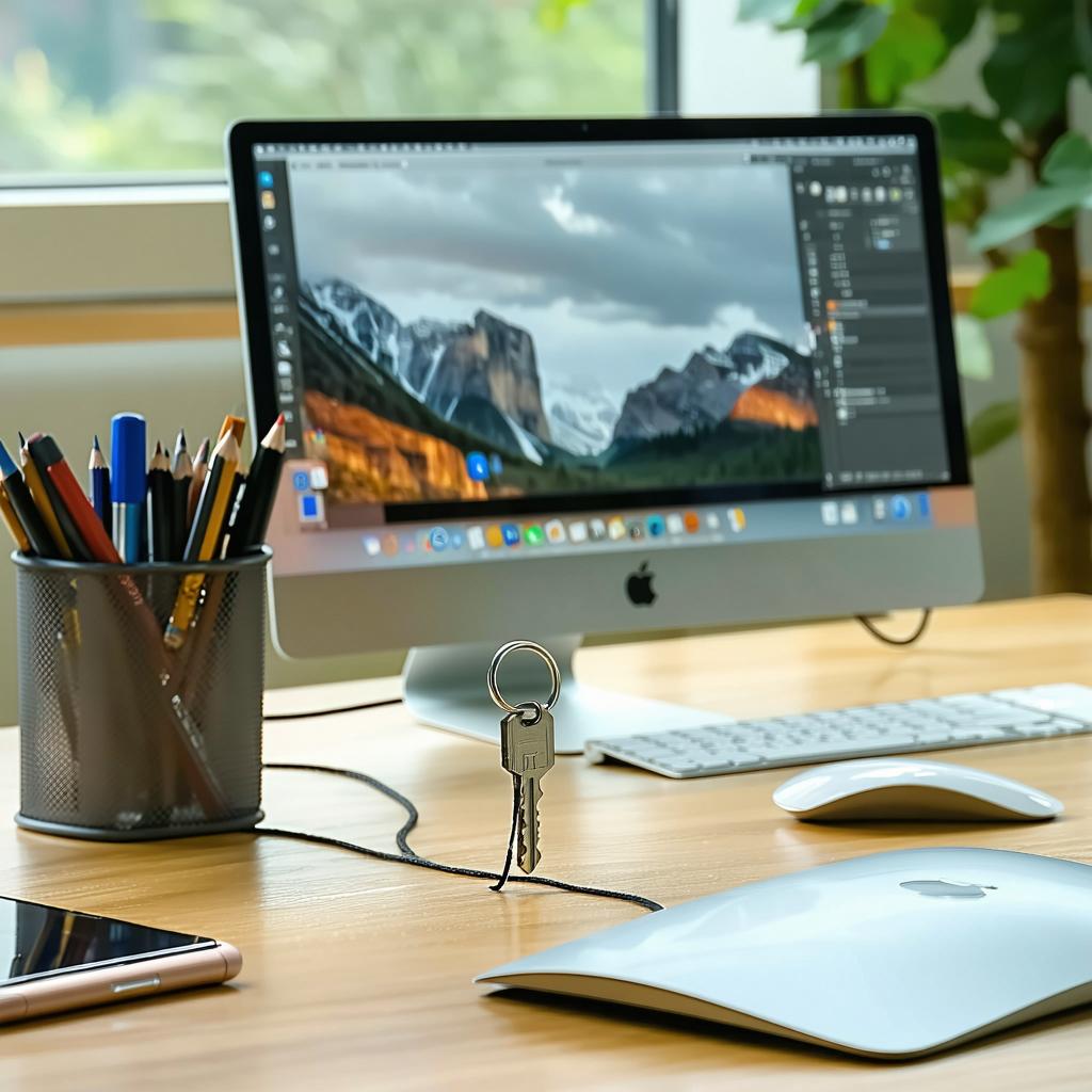 How to make a keychain with string?