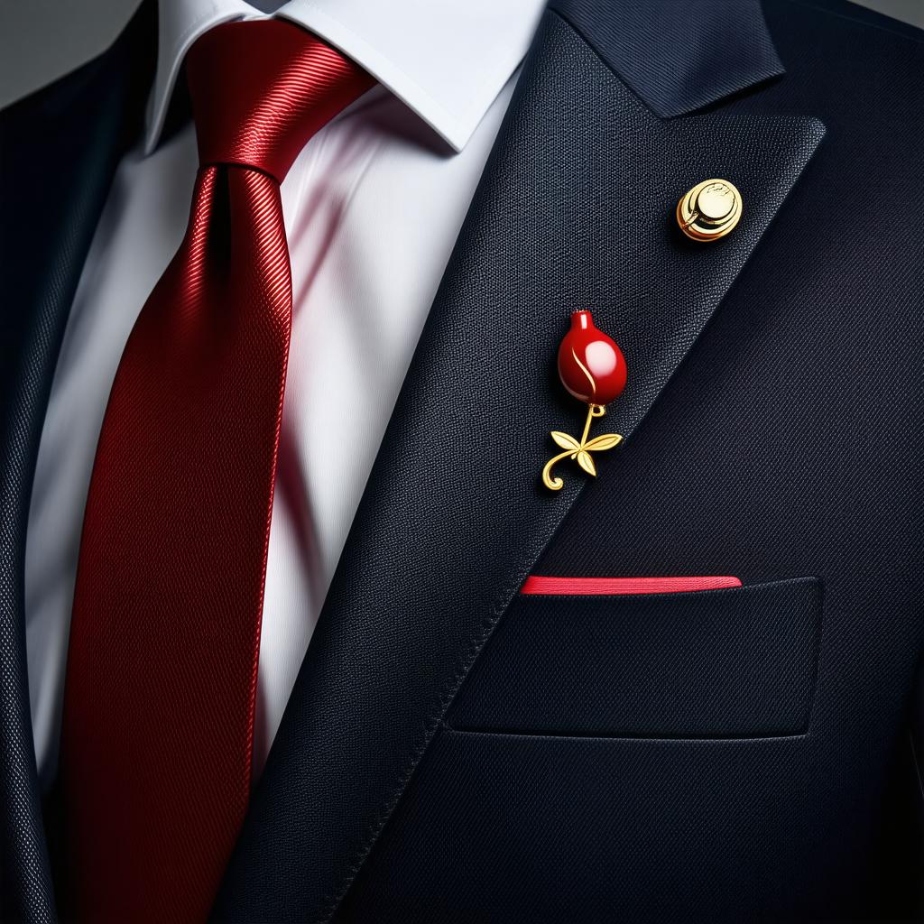 Which side to wear a lapel pin?