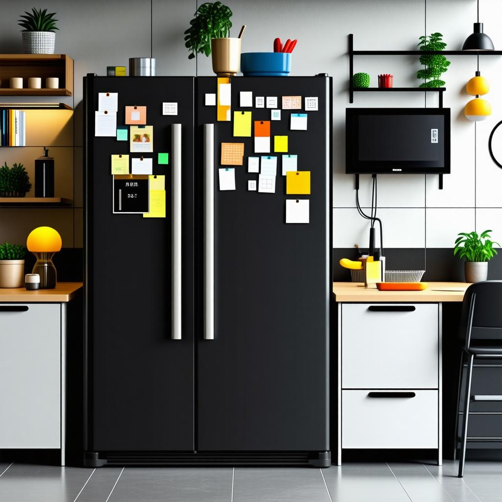 Do fridge doors have magnets?