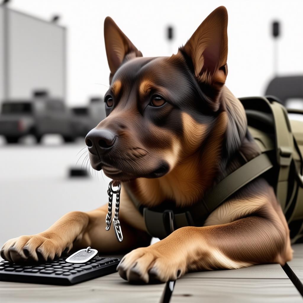 What are dog tags military?