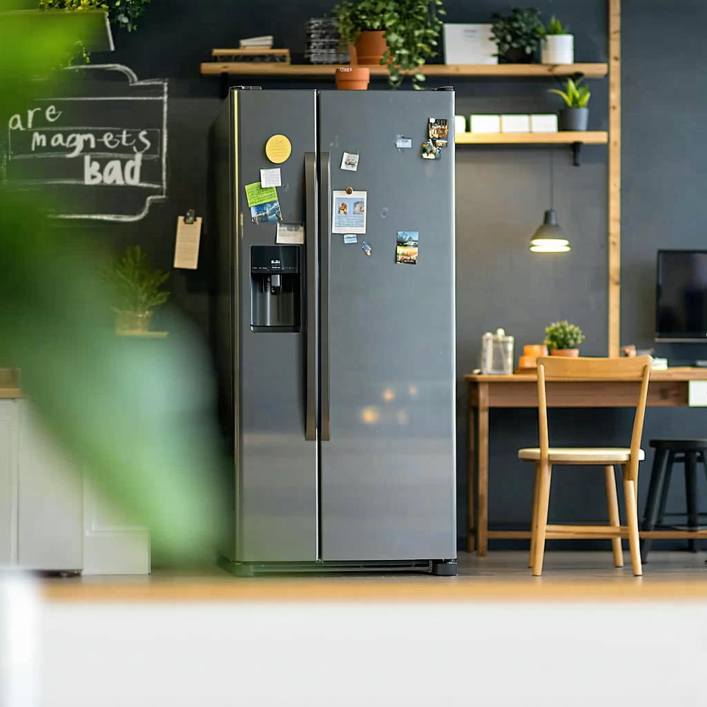 Are magnets bad for fridges?