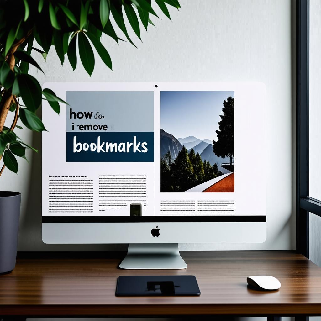 how do i remove bookmarks