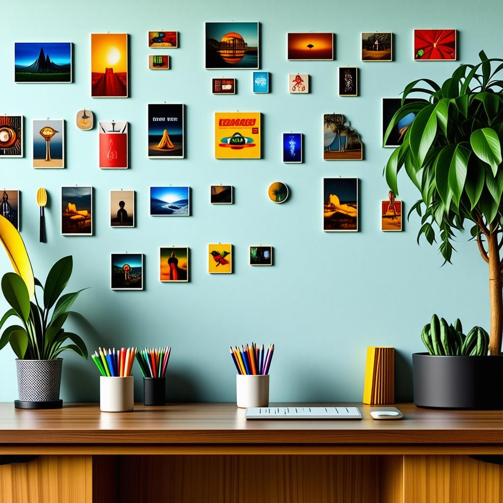 How to arrange fridge magnets?