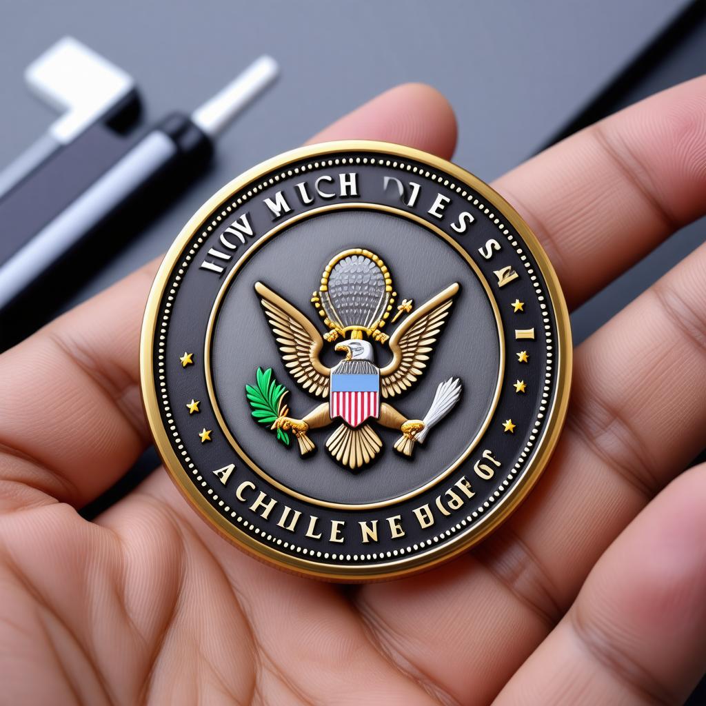 How much does a challenge coin weigh?
