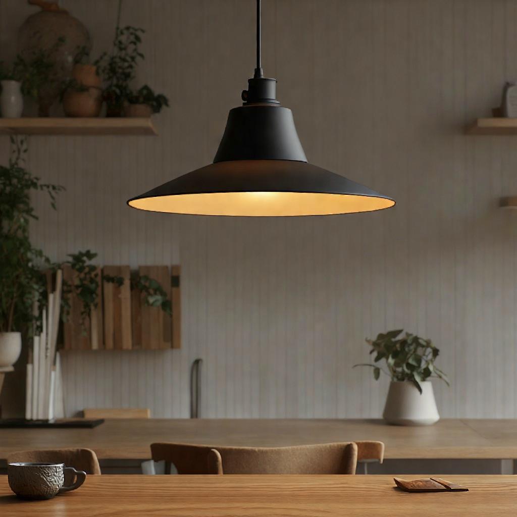 How low should pendant lights hang?
