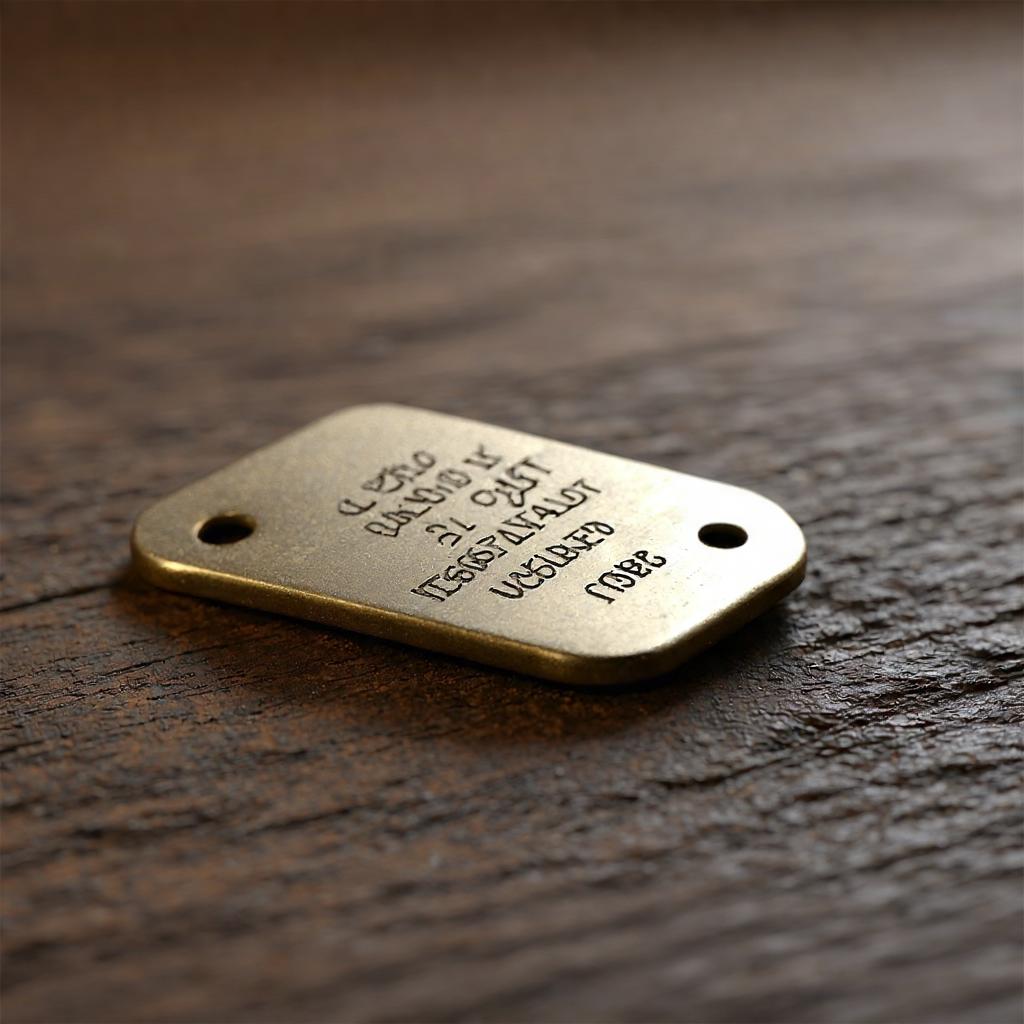 What ​Facts is included on Military Dog​ Tags?