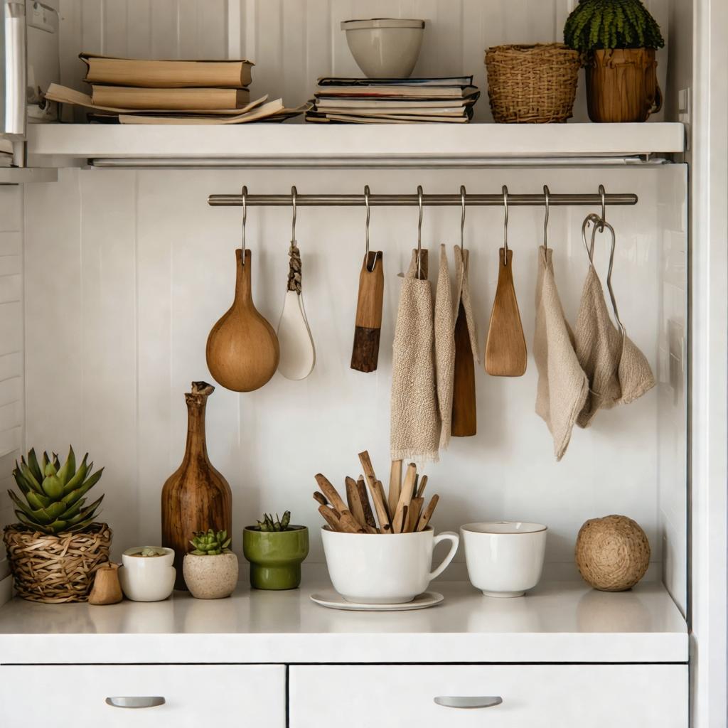 How to hang stuff on non magnetic fridge?