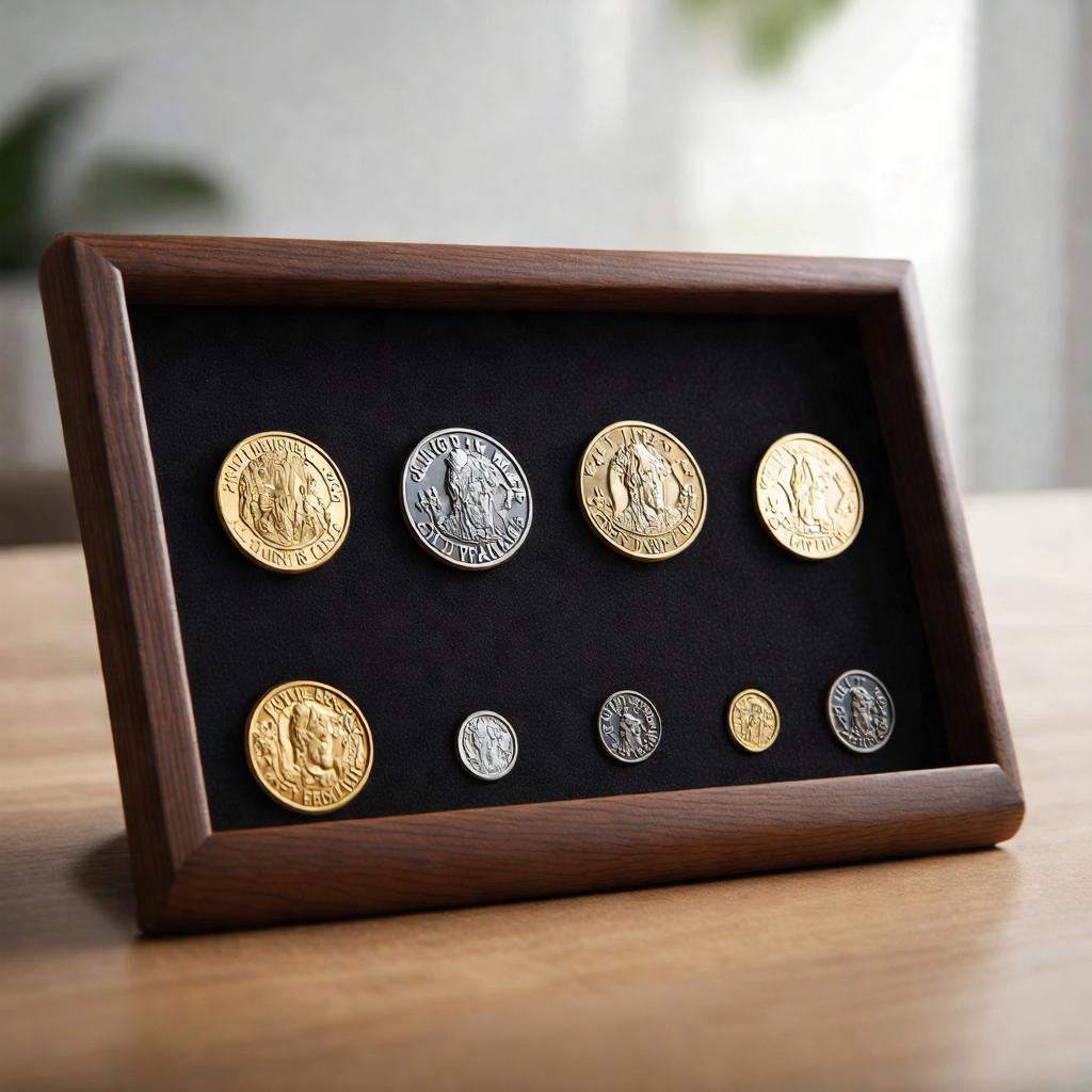 How to make a challenge coin display?