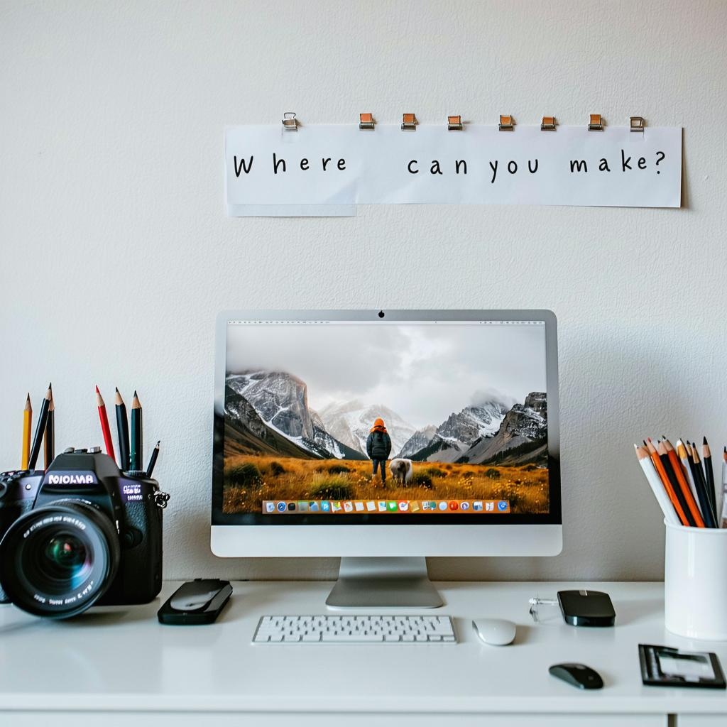 Where can you make dog tags?