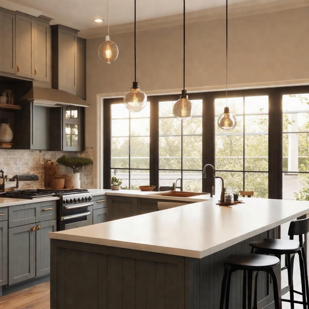 How many pendant lights over 8 ft island?