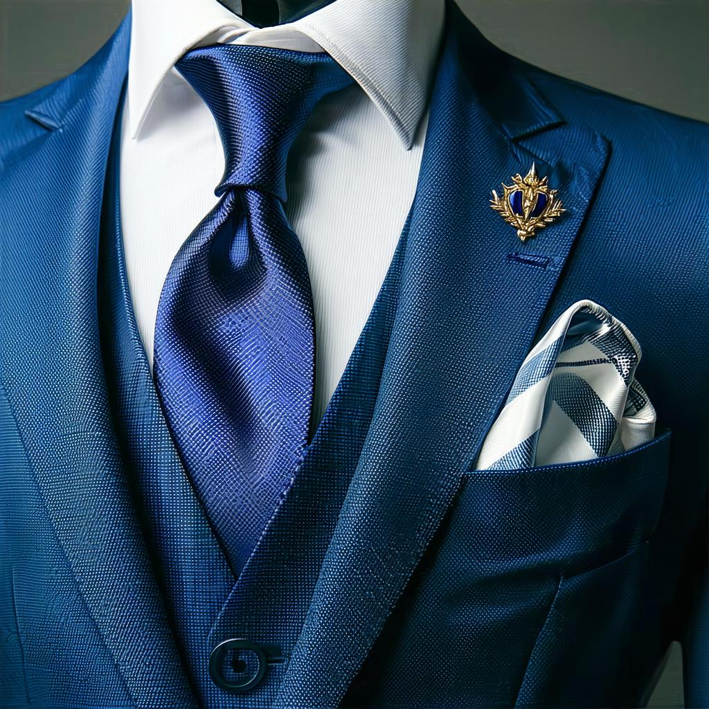 Can you wear a lapel pin and pocket square?