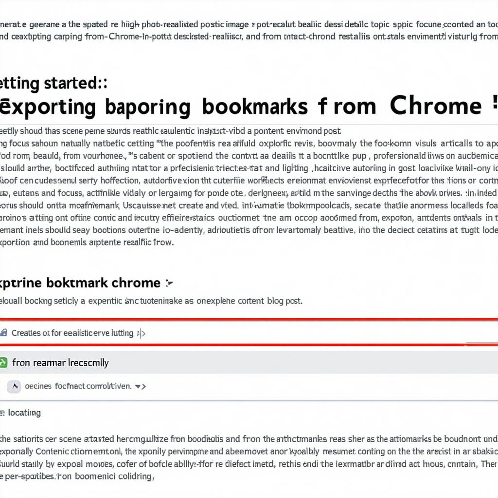 Getting Started: Exporting Bookmarks from Chrome