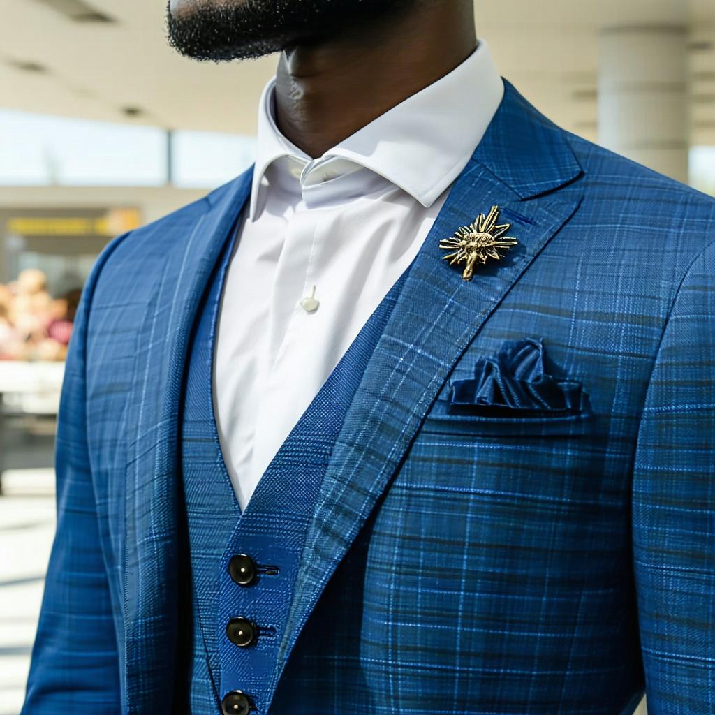 How to wear lapel pin on suit?