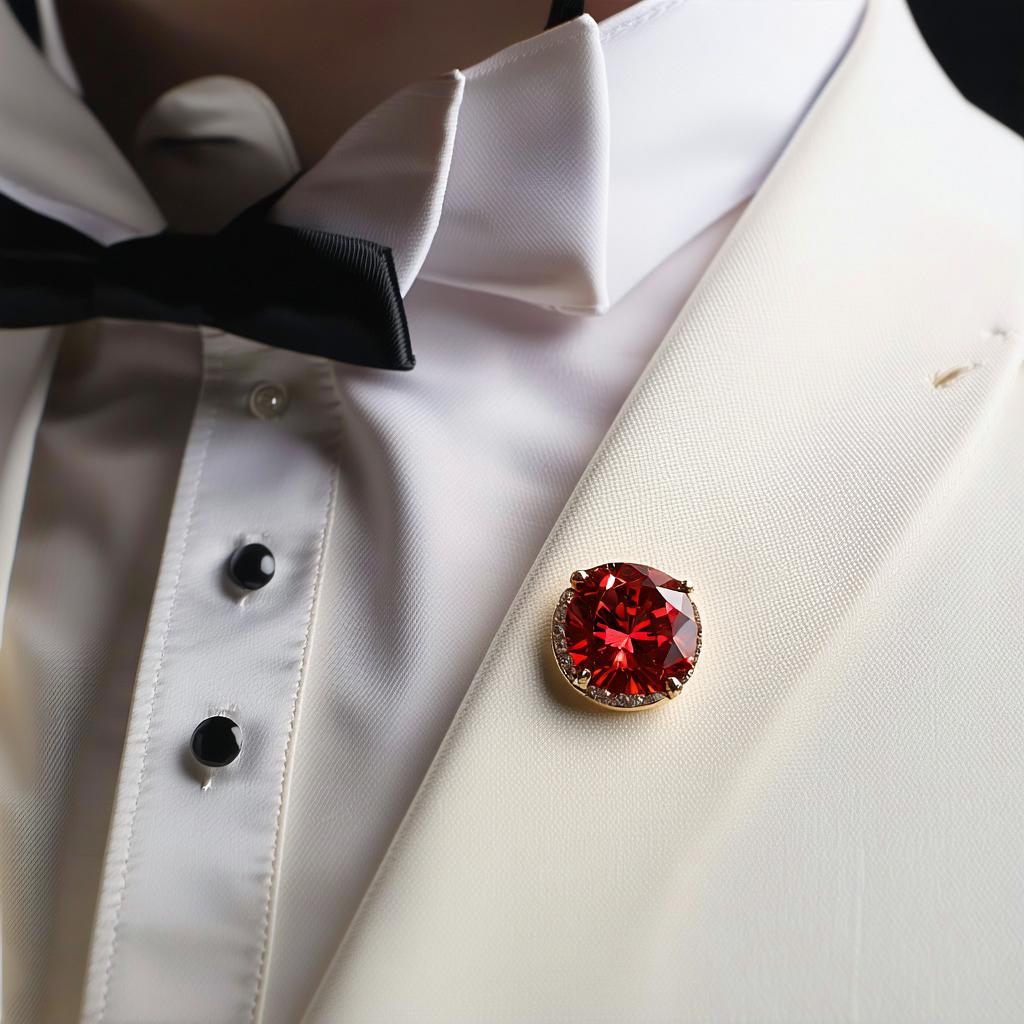 What is the red lapel pin at the oscars?