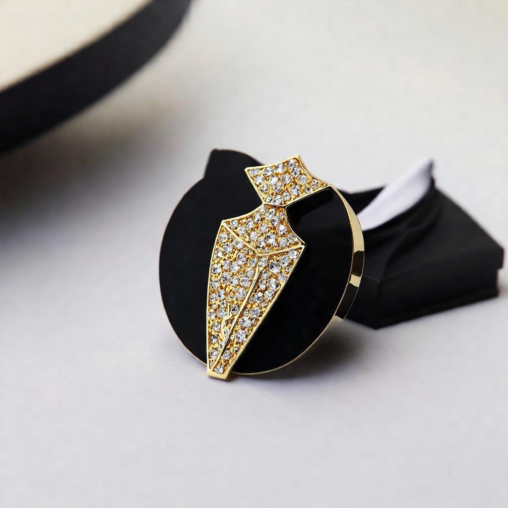Can lapel pins be worn on a tuxedo?