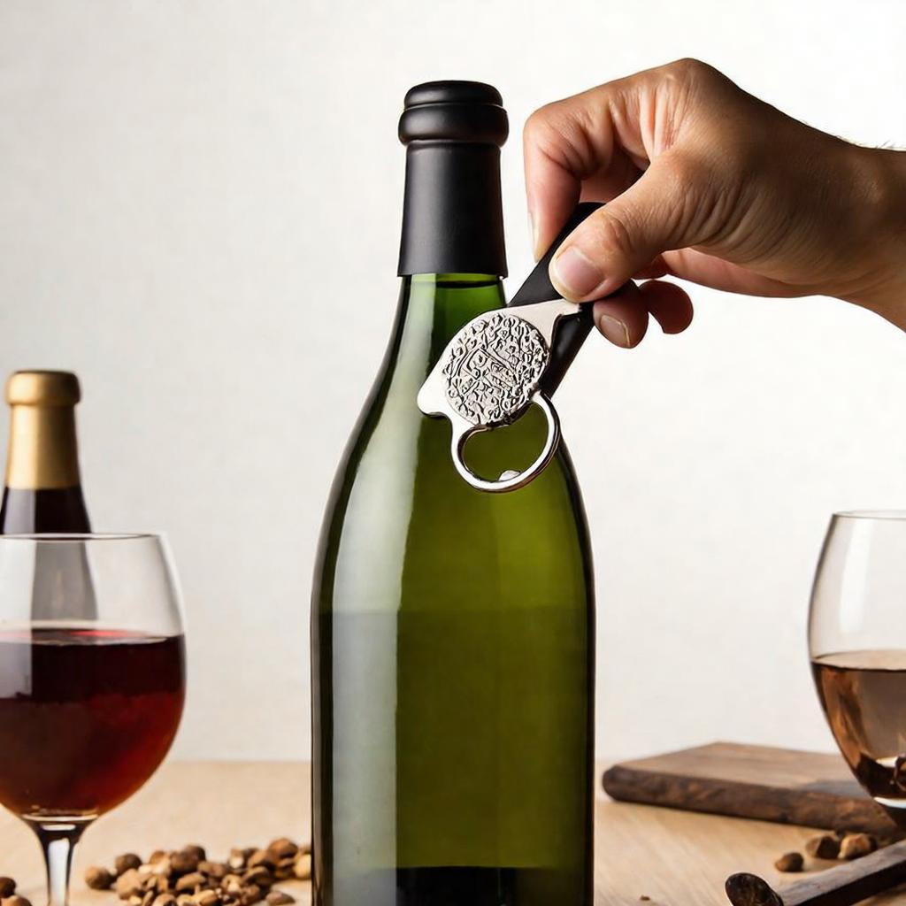 How to open a bottle wine without a bottle opener?