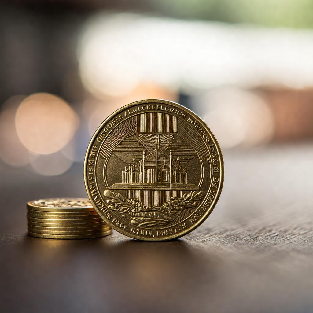 How to design a challenge coin in photoshop?