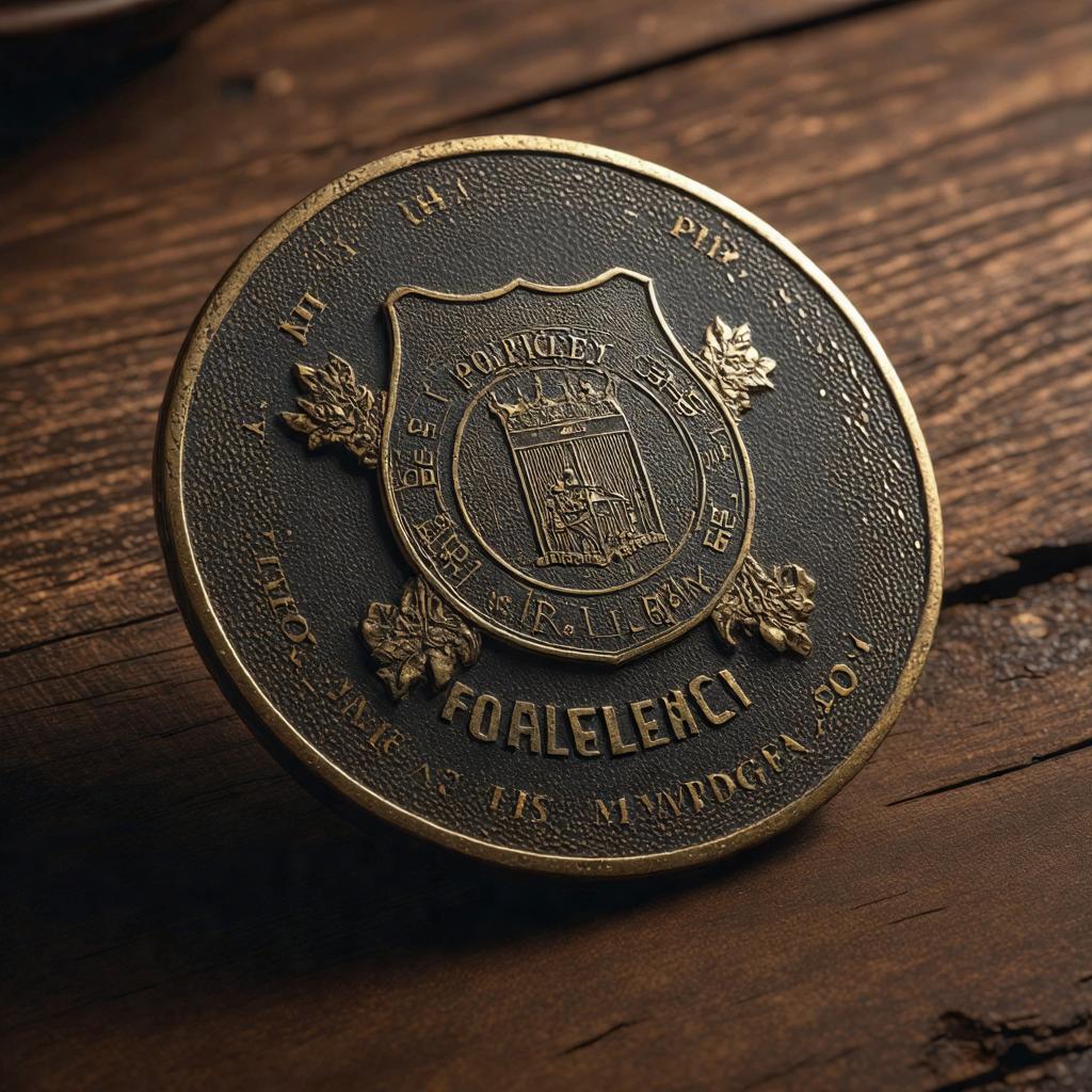 What is a police challenge coin?