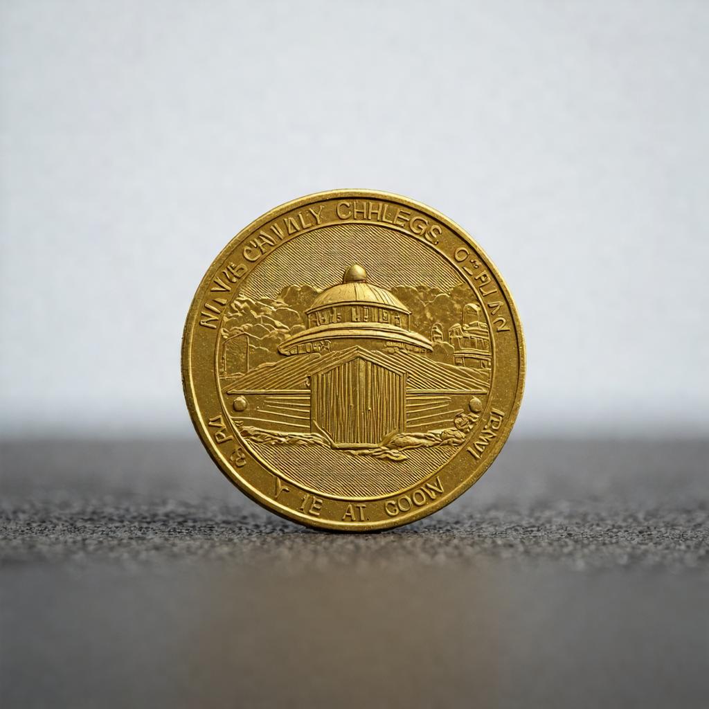 How big is a challenge coin?