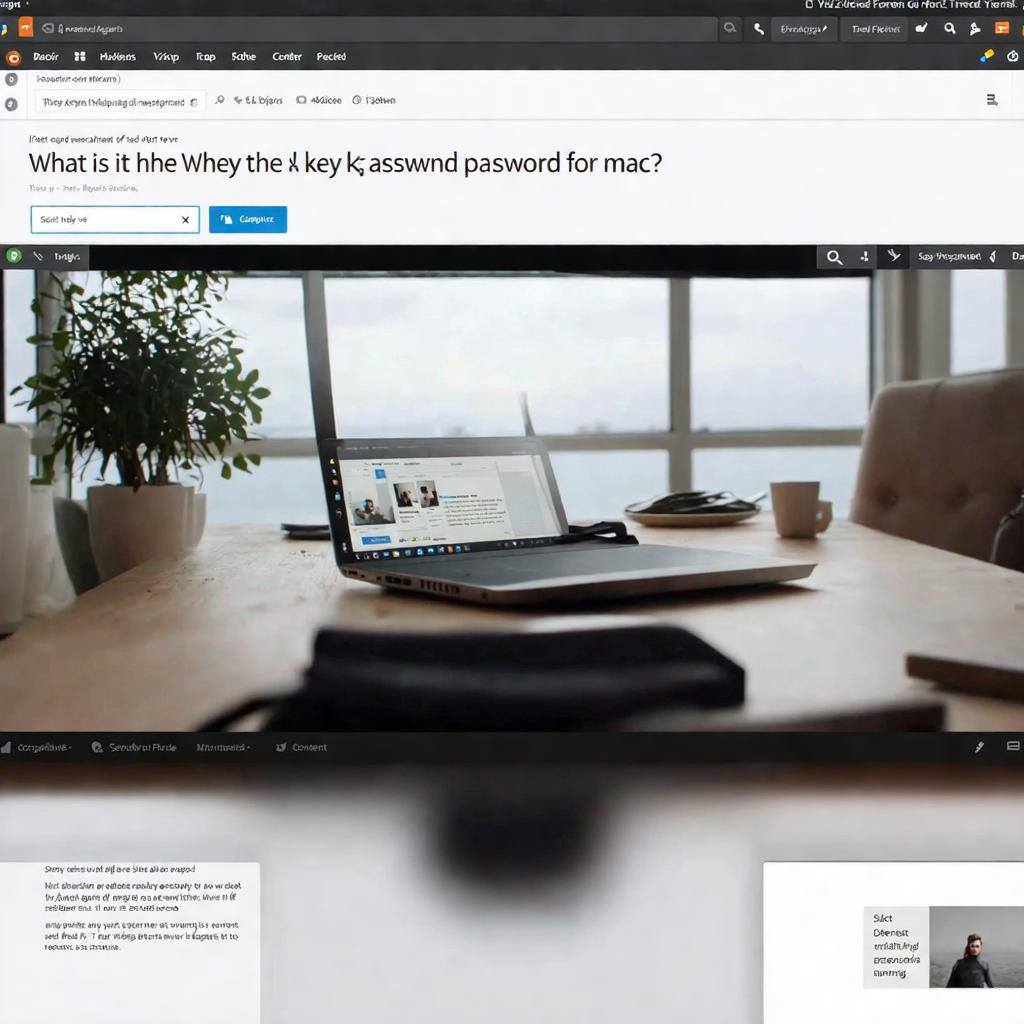 What is the keychain password for mac?
