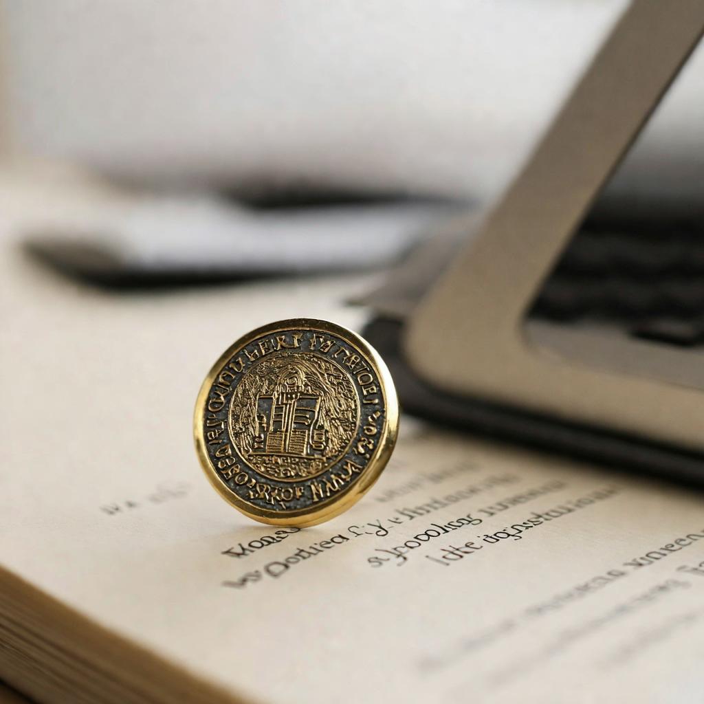 Where does lapel pin go?