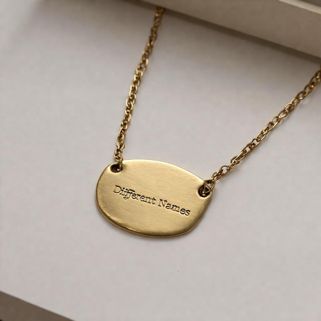 Different Names for Fixed Pendant Necklaces
