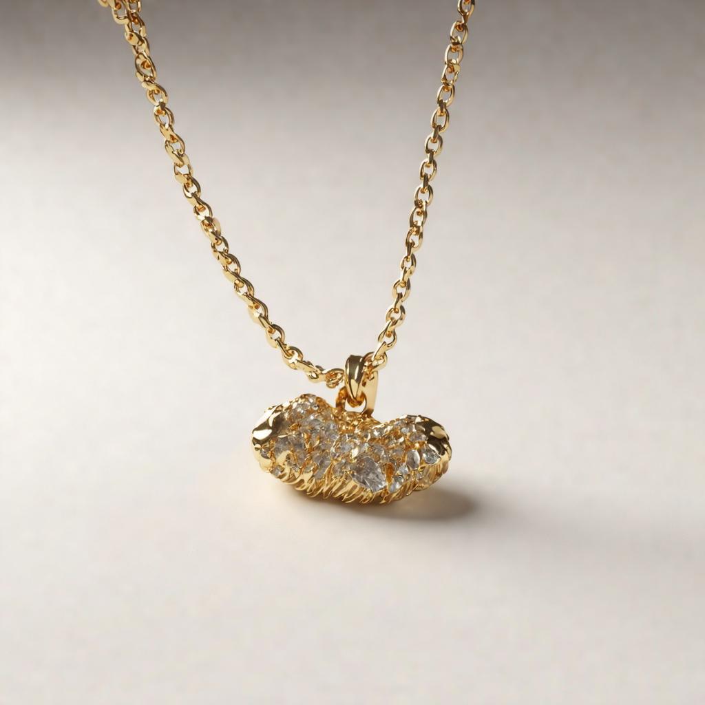 What do you call a fixed pendant necklace?