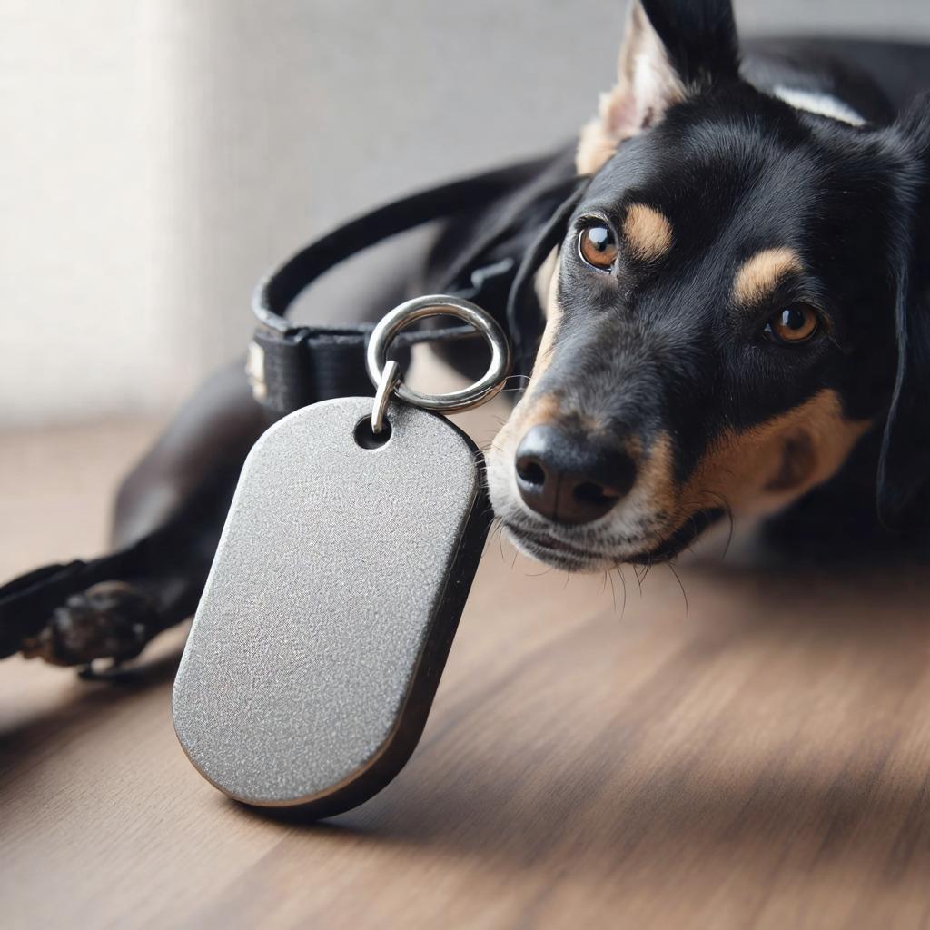 How to attach dog tag to collar?