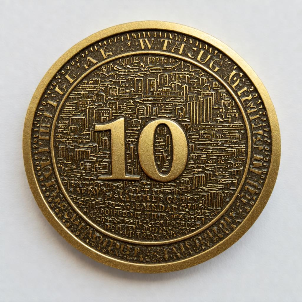 A 10 challenge coin?