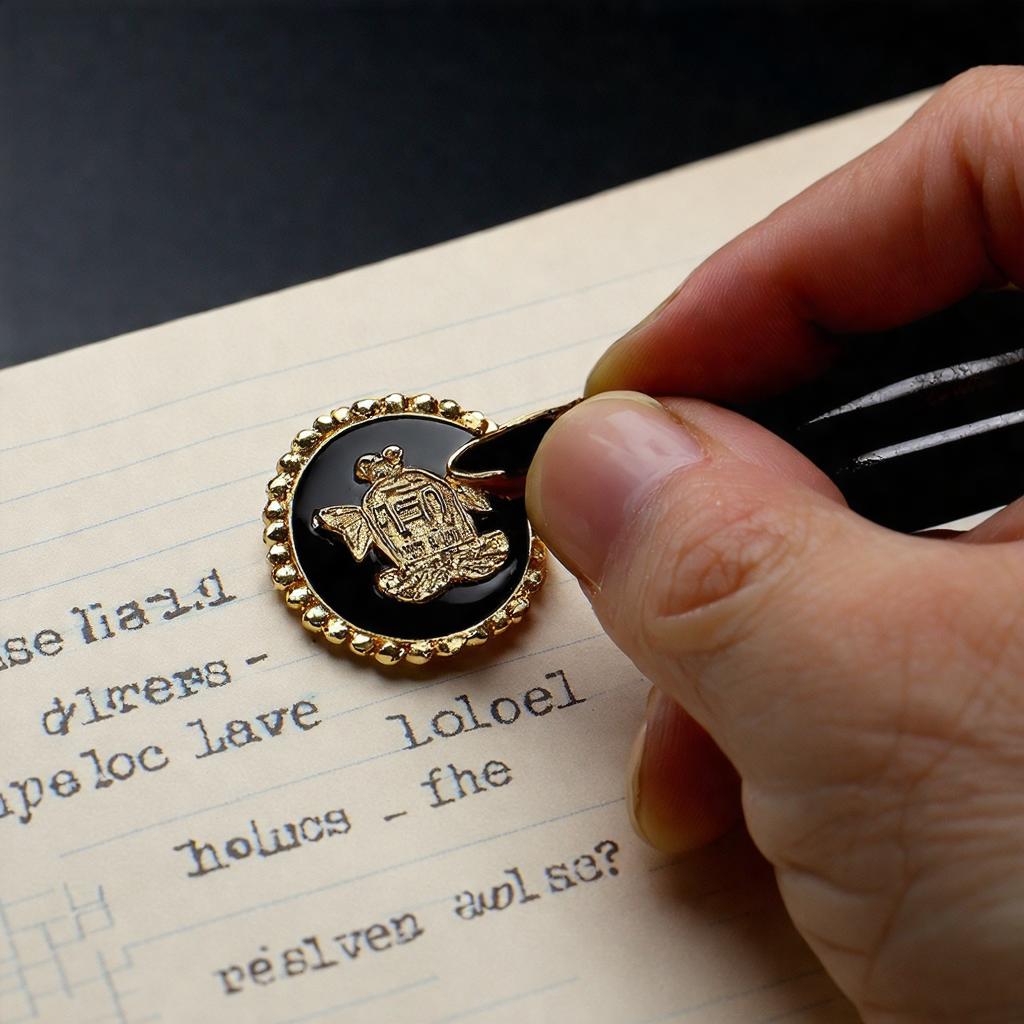 Do lapel pins leave holes?