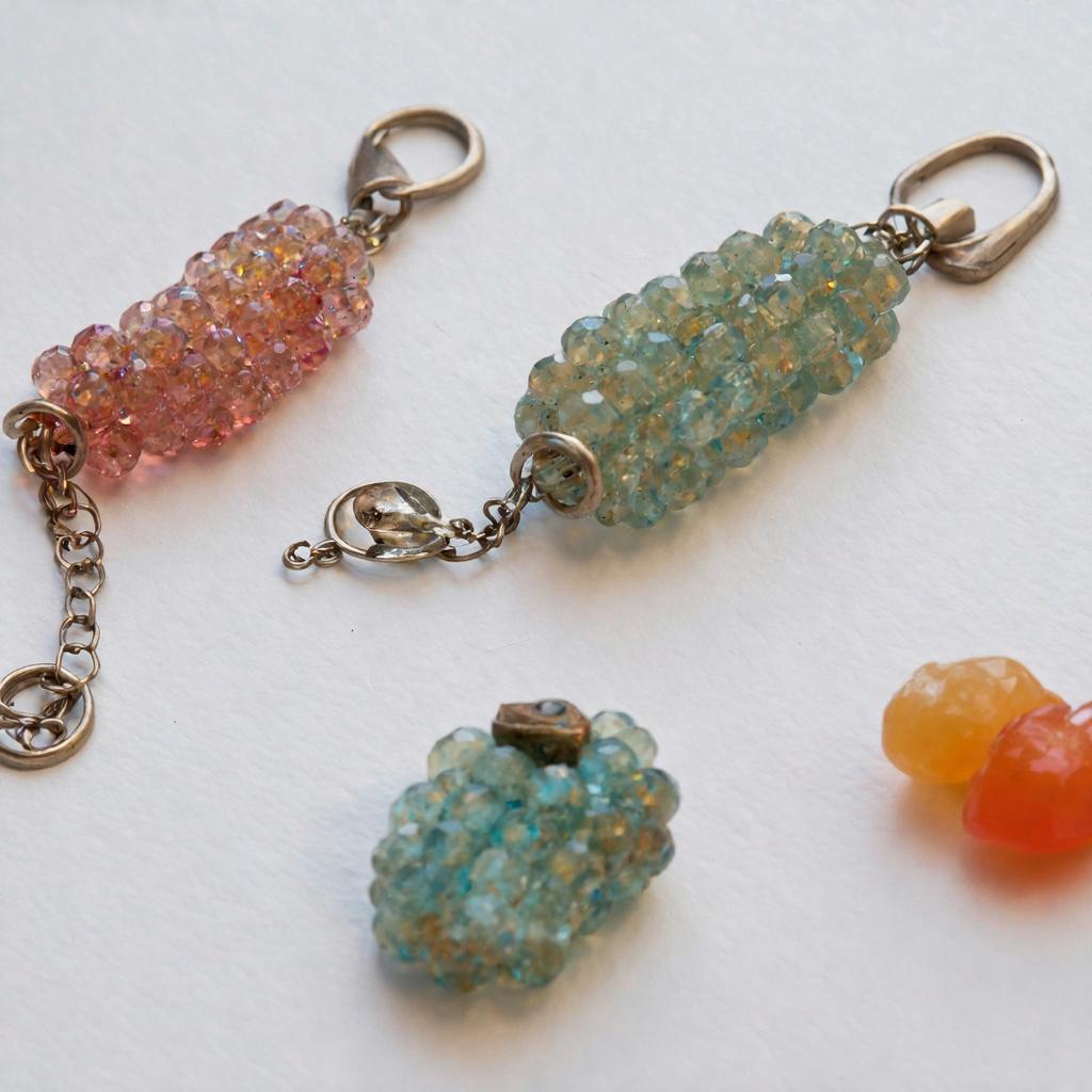How to make bead keychains?