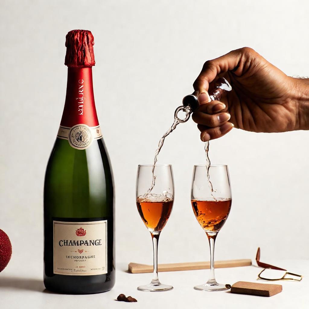 How to open bottle champagne?