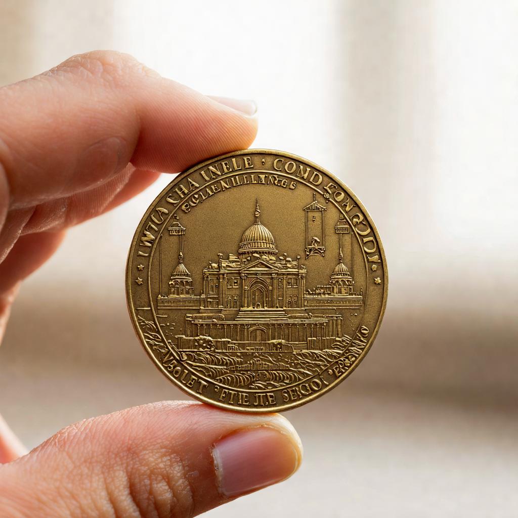 How to accept a challenge coin?