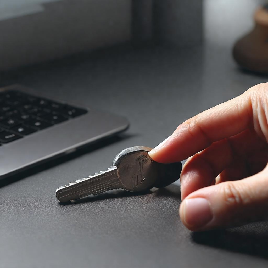 How to put keys on keychain?