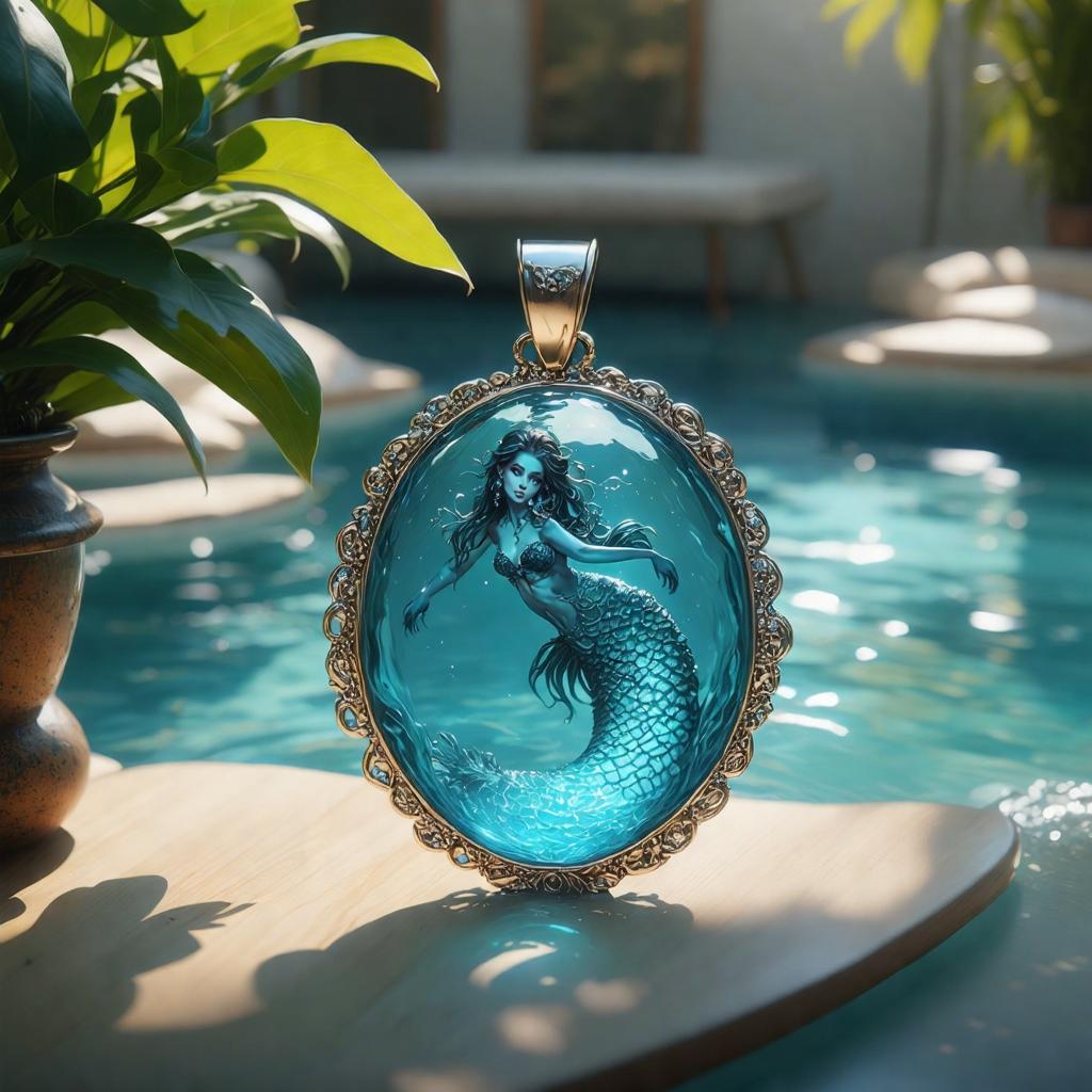 How much is the mermaid pendant?