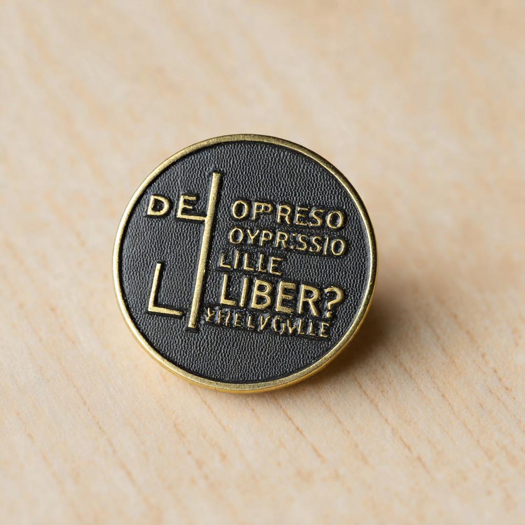 De oppresso liber lapel pin?