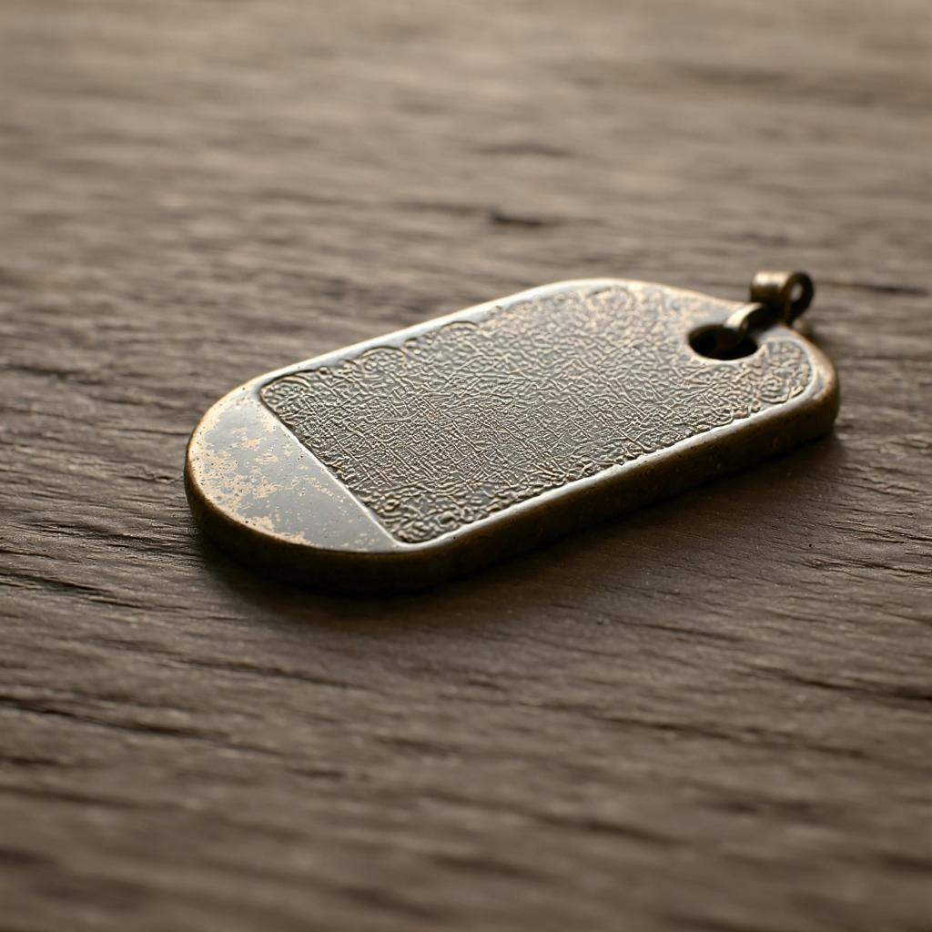 What is a dog tag in the military?