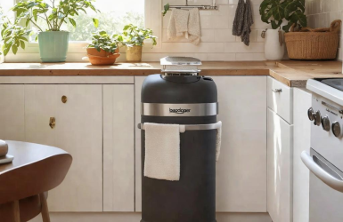 How to install a badger garbage disposal?