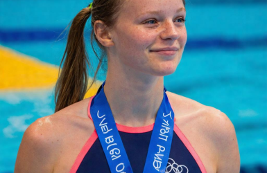 How many olympic medals does katie ledecky have?