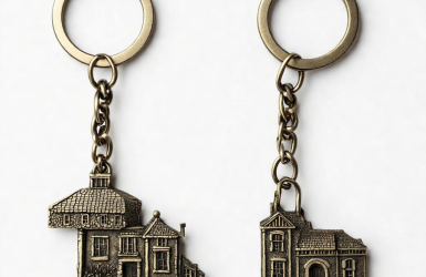 How big is 7cm keychain?