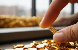 Are gold medals solid gold?