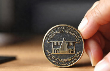 How to make challenge coin holder?
