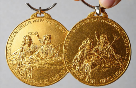 Are olympic gold medals solid gold?